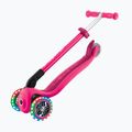 Gyermek háromkerekű roller Globber Primo Foldable Lights fuchsia 7