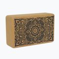Yoga Design Lab parafa jógakocka barna BL-Cork-Mandala fekete 7