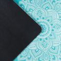 YogaDesignLab Combo jógaszőnyeg kék CM-1.5-Mandala türkizkék 4