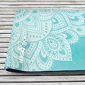 YogaDesignLab Combo jógaszőnyeg kék CM-1.5-Mandala türkizkék 12