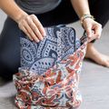 YogaDesignLab Combo jógaszőnyeg Navy Blue CM-1.5-Mandala Sapphire 9