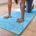 Yoga Design Lab Flow Pure jógaszőnyeg kék FM-6-Pure Mandala Aqua 7