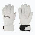 Férfi síkesztyű Descente 5 Finger Leather white