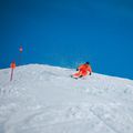 Férfi síelő nadrág Descente Swiss electric red 6