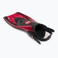 TUSA búvárszett maszk + snorkel + uszony piros UP-3521 5