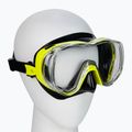 TUSA Tri-Quest Fd maszk sárga M-3001 2