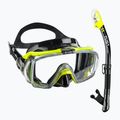 TUSA maszk + snorkel szett sárga UC-3125