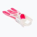 TUSA búvárszett maszk + snorkel + uszony rózsaszín UP-0201 5