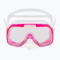 TUSA búvárszett maszk + snorkel + uszony rózsaszín UP-0201 6