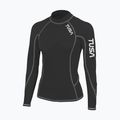 Női úszó hosszú ujjú felső TUSA Black rashguard