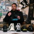Férfi snowboard kötés RIDE C-4 fekete 12G1007 11