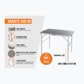 Vango Granite Duo 90 szürke túraasztal 2