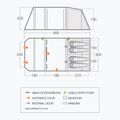 Vango Stargrove II Air 450 4 személyes kemping sátor zöld TEQSTARAIH09176 2