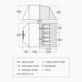 Vango Winslow II 500 5 személyes kemping sátor zöld TEQWINSLOH09177 2