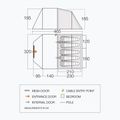 Vango Winslow II 500 4 személyes kemping sátor zöld TESWINSLOH09177 2