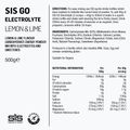 Izotóniás italpor Science in Sport GO Electrolyte 500 g lime/lemon 2