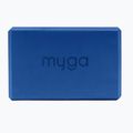 Jógatégla Myga Foam Block do jogi navy