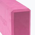 Jógatégla Myga Foam Block pink 3