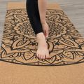 Jógaszőnyeg Myga Mandala XL 6 mm brown 8