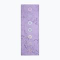 Jóga készlet Myga Chakra Yoga Set mat + block + purple strap 4
