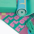 Jóga készlet Myga Spirit Yoga Set mat + block + turquoise strap 9