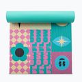 Jóga készlet Myga Spirit Yoga Set mat + block + turquoise strap 17