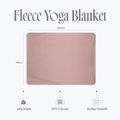 Jógatakaró Myga Fleece blush 10