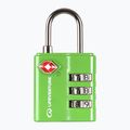 Lifeventure TSA Combi Lock lakat zöld színben