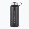 Lifeventure rozsdamentes acél flakon 1000 ml termikus palack fekete