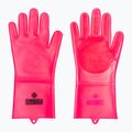 Muc-Off Deep Scrubber Gloves pink kerékpár tisztítókesztyű