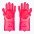 Muc-Off Deep Scrubber Gloves pink kerékpár tisztítókesztyű 3