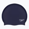 Speedo Plain Flat szilikon úszósapka tengerészkék 68-70991