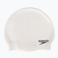 Speedo Plain Flat szilikon sapka fehér 8-709910010