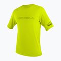 Férfi úszópóló O'Neill Basic Skins Sun Shirt lime