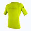 Férfi úszópóló O'Neill Basic Skins Rash Guard lime