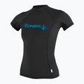 Női úszópóló O'Neill Basic Skins Rash Guard fekete 3548