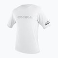 Férfi úszópóló O'Neill Basic Skins Sun Shirt white