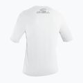 Férfi úszópóló O'Neill Basic Skins Sun Shirt white 2