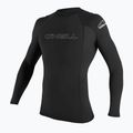 Férfi O'Neill Basic Skins Rash Guard úszópóló fekete 3342