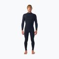 Férfi úszóruha O'Neill Hyperfreak 5/4+ mm Chest Zip Full black/black