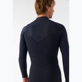 Férfi úszóruha O'Neill Hyperfreak 5/4+ mm Chest Zip Full black/black 7