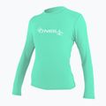 Női hosszú ujjú úszó O'Neill Basic Skins Sun póló light aqua