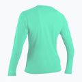 Női hosszú ujjú úszó O'Neill Basic Skins Sun póló light aqua 2