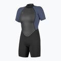 női búvárruha O'Neill Reactor-2 2 mm Back Zip S/S Spring black/mist