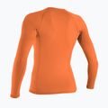 Női hosszú ujjú felső úszáshoz O'Neill Basic Skins LS Rash Guard light grapefruit 2