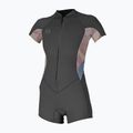 O'Neill Bahia 2/1 Front Zip Spring grafit/sivatagi virágzás/sodródási kék női búvárruha