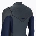 Női O'Neill Hyperfreak 5/4+ mellkasi cipzáras teljes testű neoprén ruha shade/navy 5