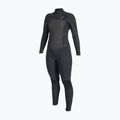 Női úszóruha O'Neill Psycho Tech 5/4+ Chest Zip Full fekete/fekete