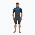 Férfi úszóhab O'Neill Hammer 2mm Chest Zip SS Spring graphite/black/ocean 3