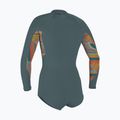 Női O'Neill Bahia 2/1 Front Zip Short Spring shade/ arta geo/ árnyék búvárruha 2